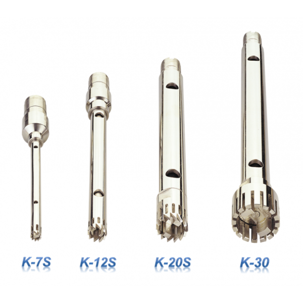 組織均質刀頭K-7S，K-12S，K-20S，K-30-1